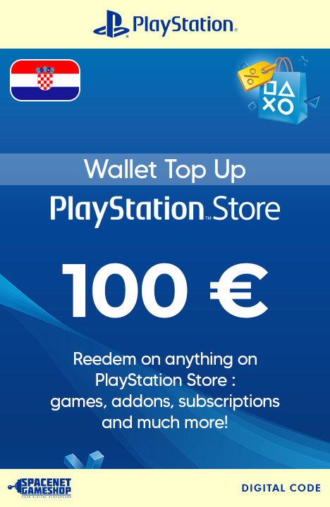 PSN Card €100 EUR [HRK]